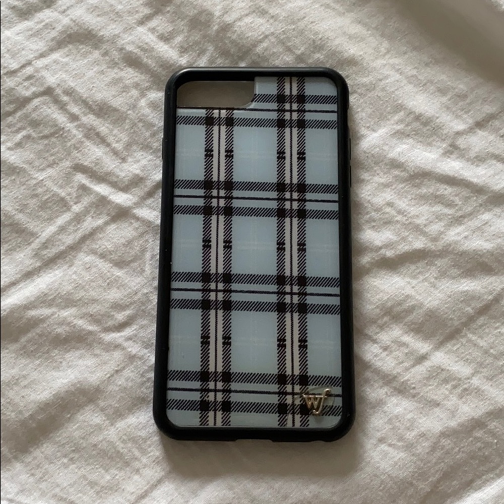 Blue Plaid iPhone 6+/7+/8+ Plus Case